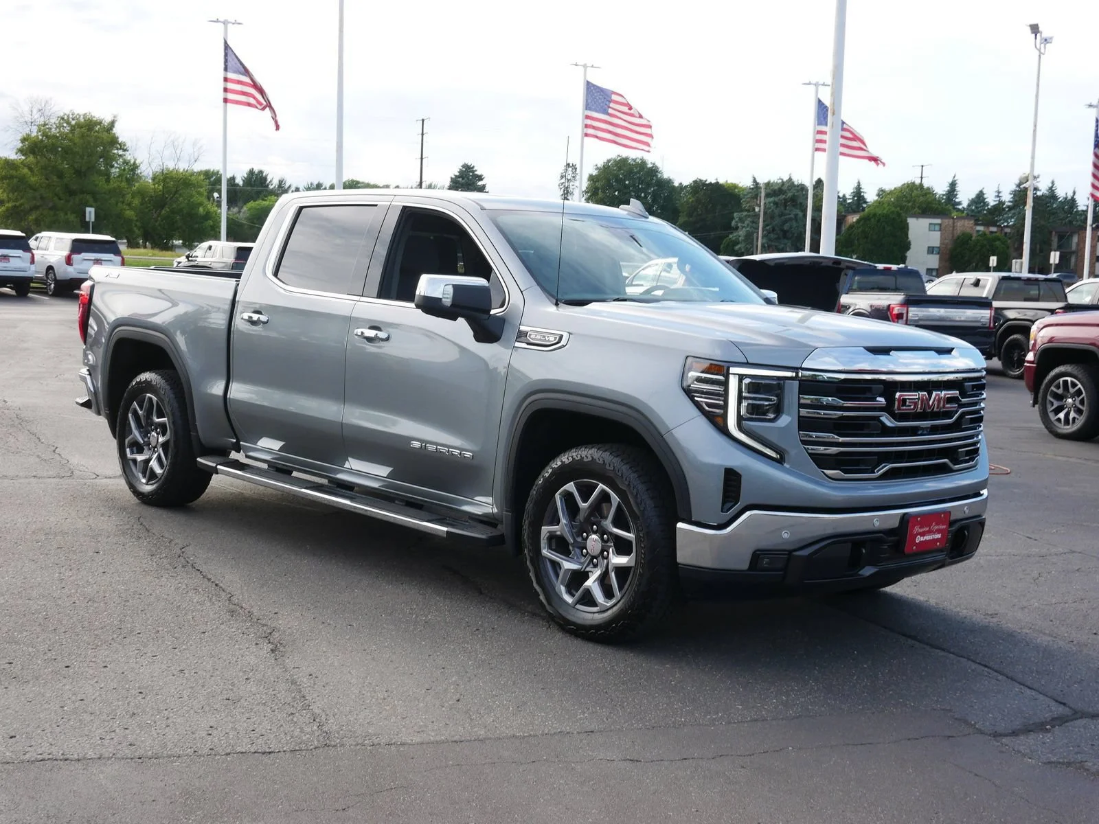 Used 2024 GMC Sierra 1500 SLT with VIN 3GTUUDEDXRG192335 for sale in White Bear Lake, Minnesota