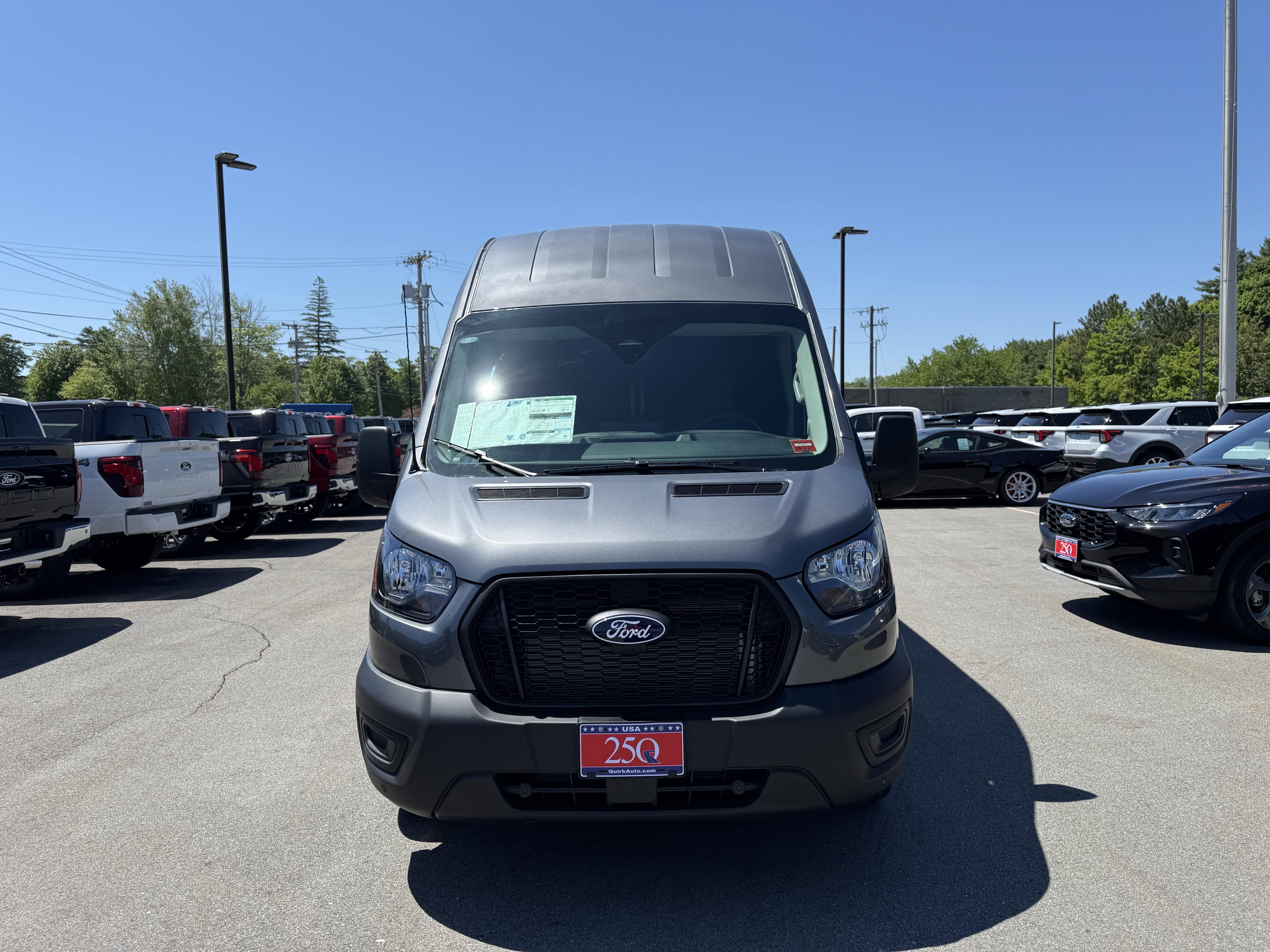 New 2026 Carbonized Gray Metallic Ford Cargo Van image 15