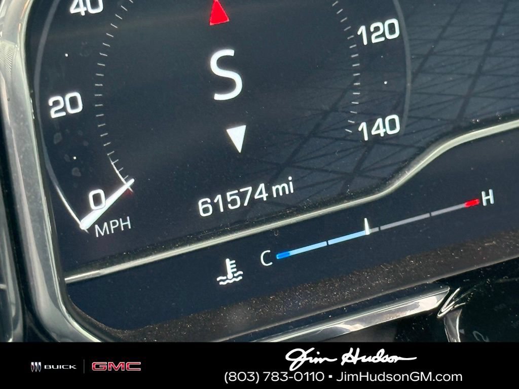 Used 2023 PACIFIC BLUE METALLIC GMC SLT image 3