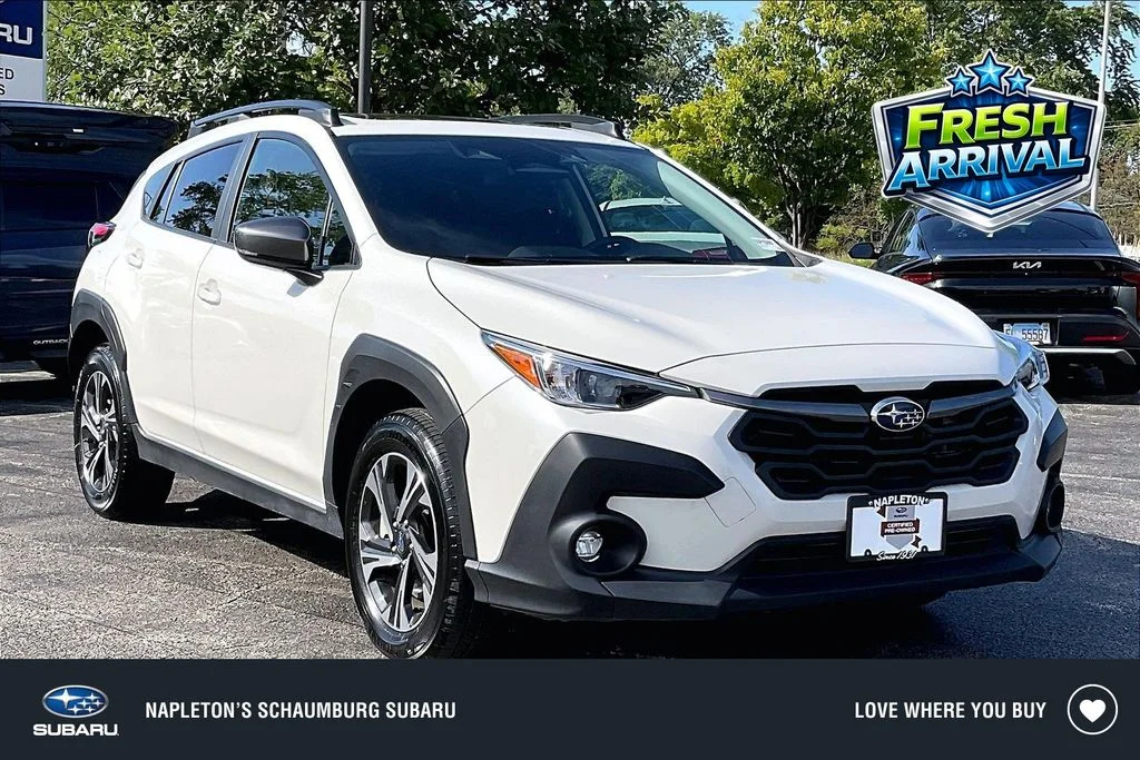 Certified Used 2025 White Subaru Premium image 1