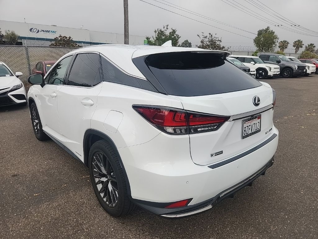 Used 2022 White Lexus 450h F Sport image 11
