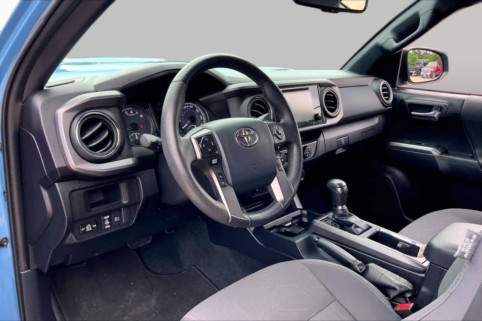 Used 2019 Cavalry Blue Toyota TRD Sport image 17