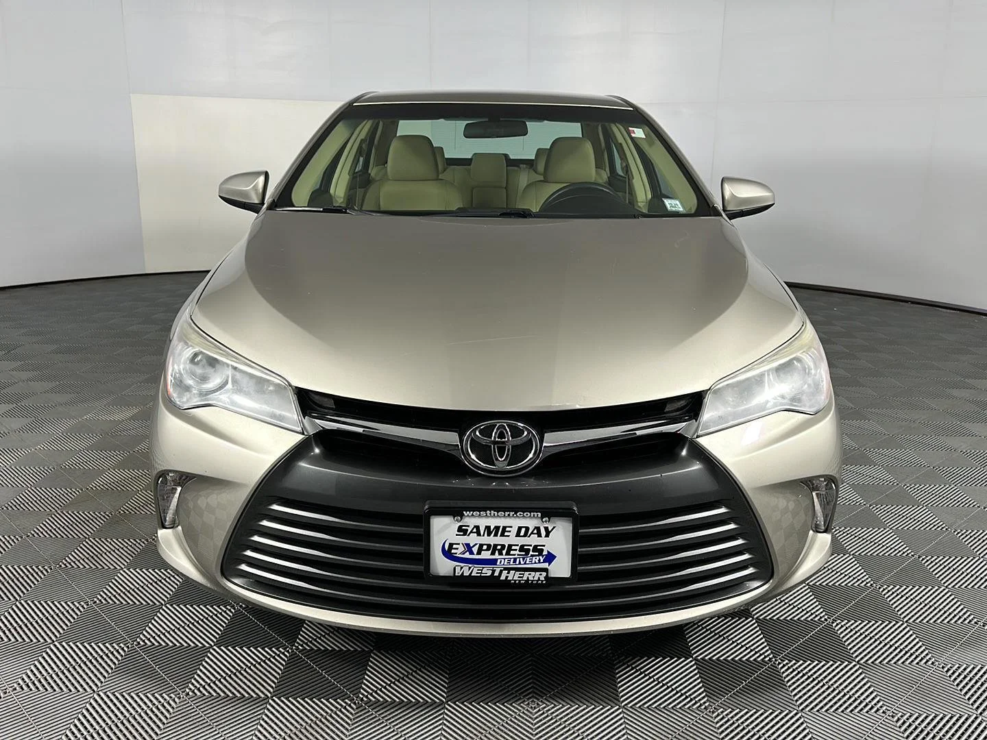 Used 2017 Creme Brulee Mica Toyota LE image 3