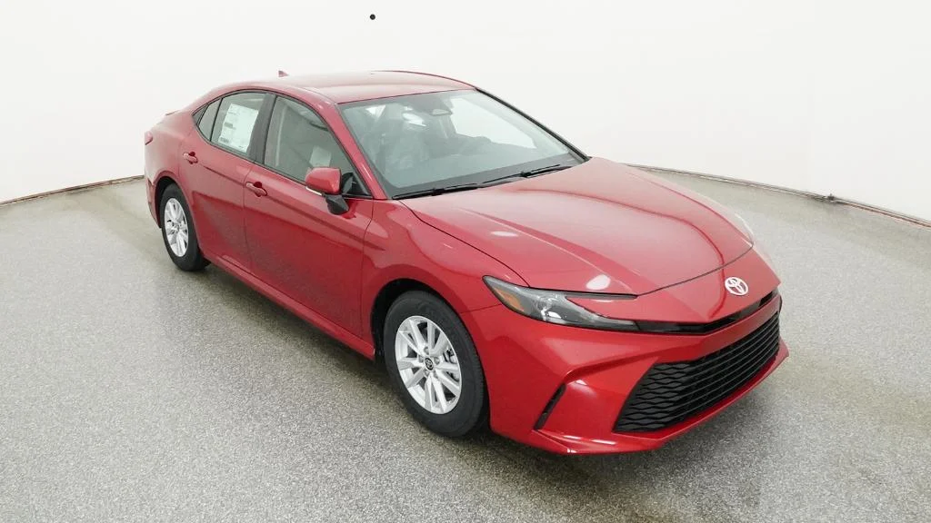 New 2026 Supersonic Red Toyota LE image 3
