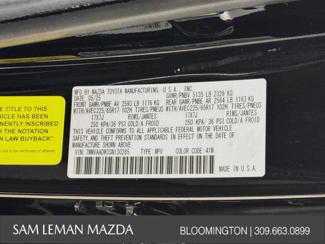 Used 2025 Black Mazda Premium image 32