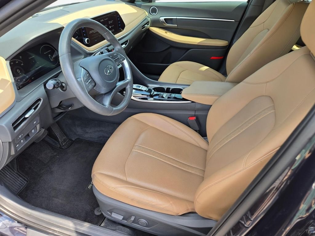 Used 2023 Blue Hyundai Limited image 14