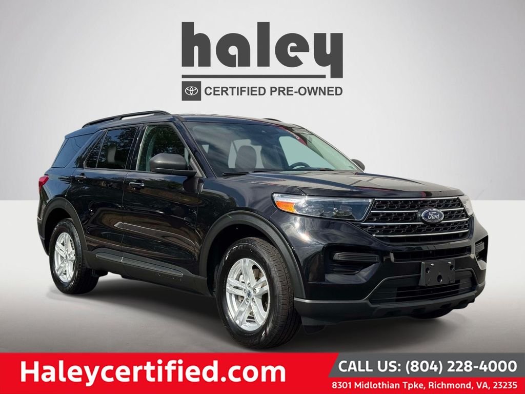 Used 2022 Black Ford XLT image 1