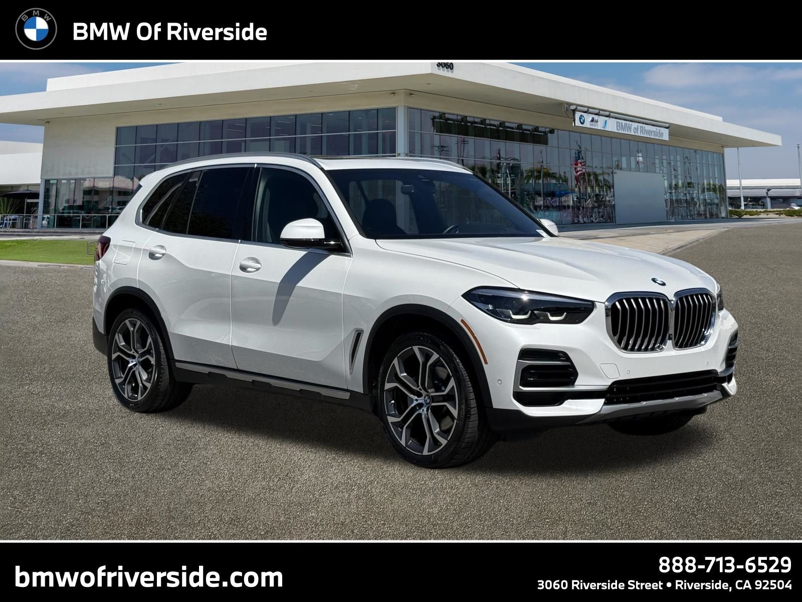 Certified Used 2023 Mineral White Metallic BMW xDrive40i image 1