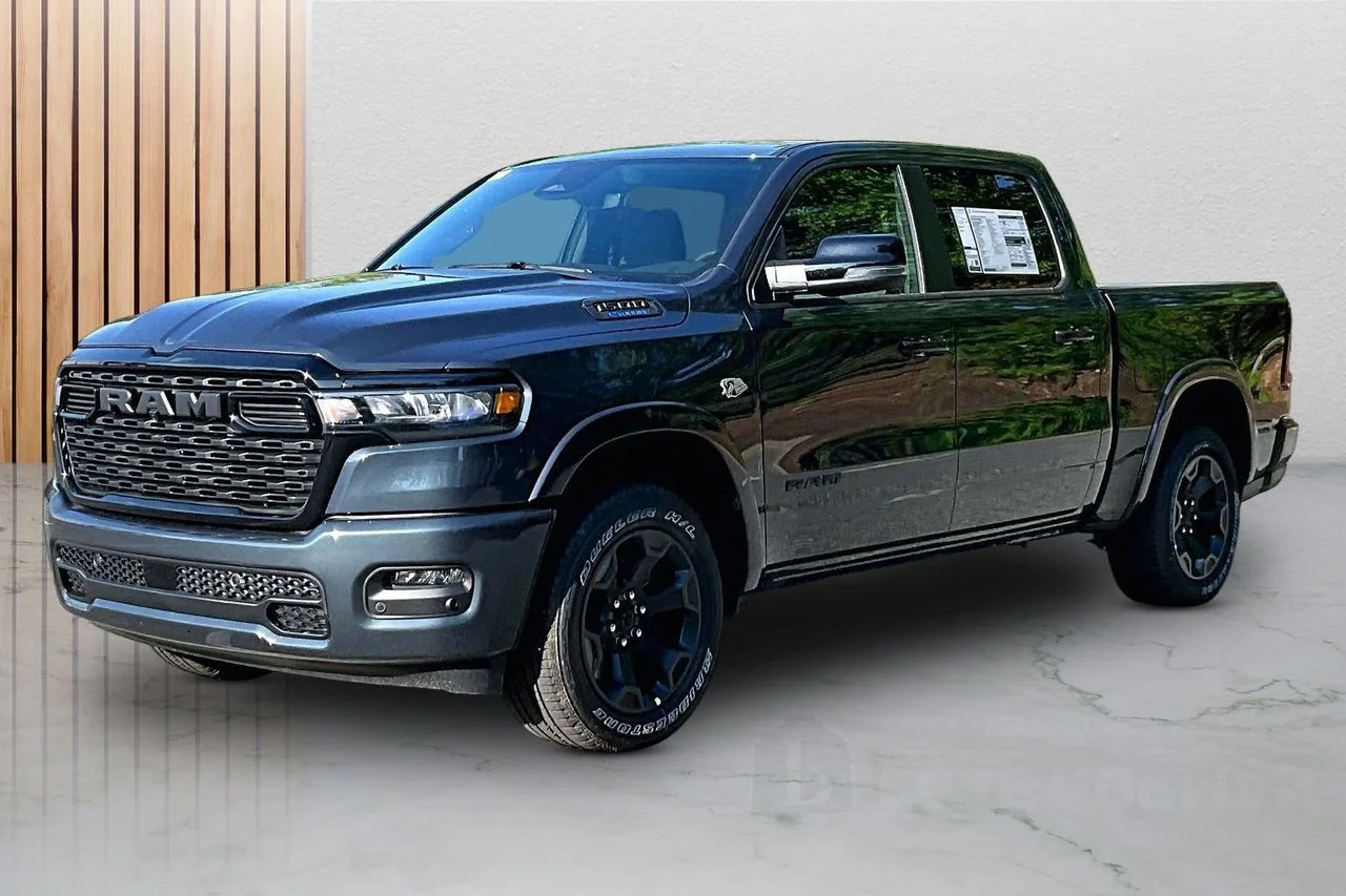 New 2026 Forged Blue Metallic Exterior Paint RAM Big Horn/Lone Star image 4