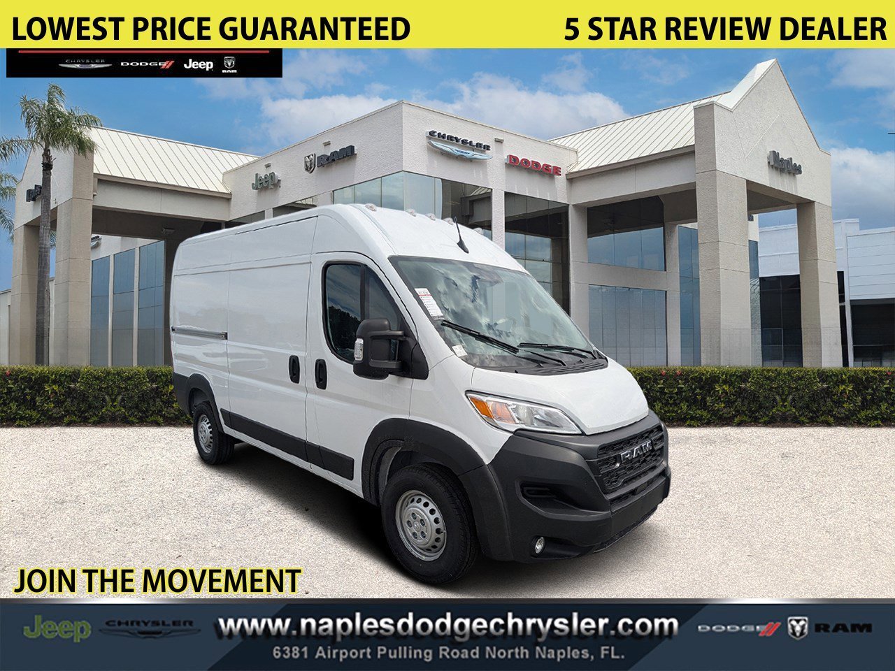 2026 RAM ProMaster Cargo Van Tradesman