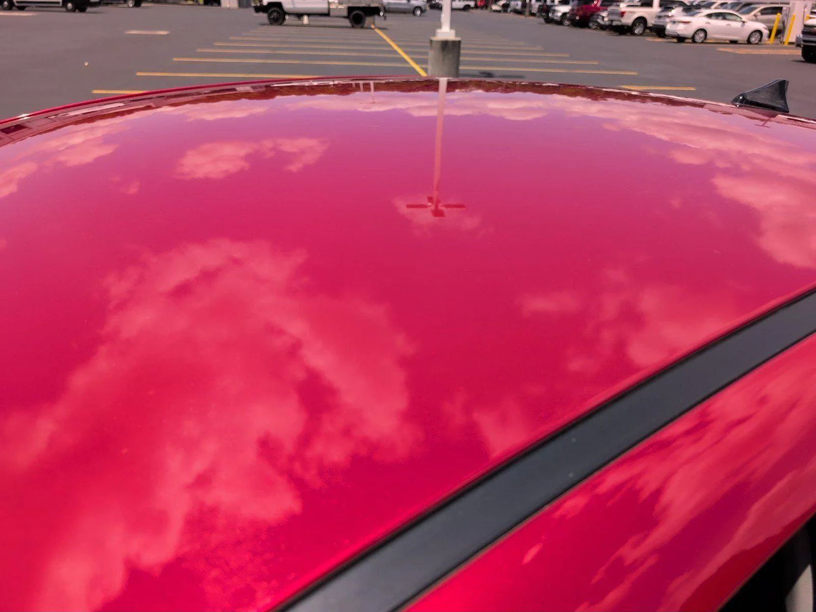 Used 2024 Currant Red Kia LXS image 13