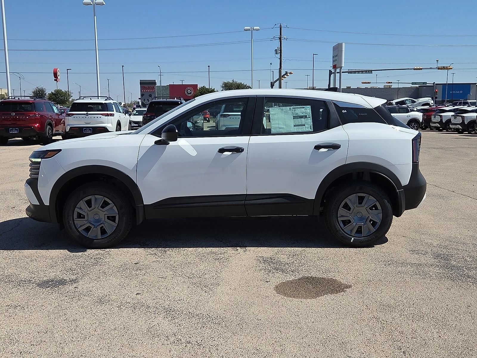 New 2027 QM1 Fresh Powd Nissan S Front-Wheel Drive image 2