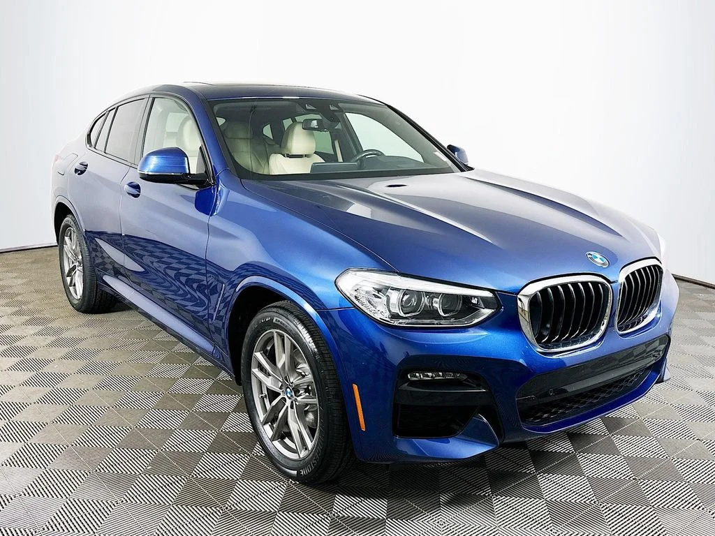 Used 2021 Blue Metallic BMW xDrive30i image 3