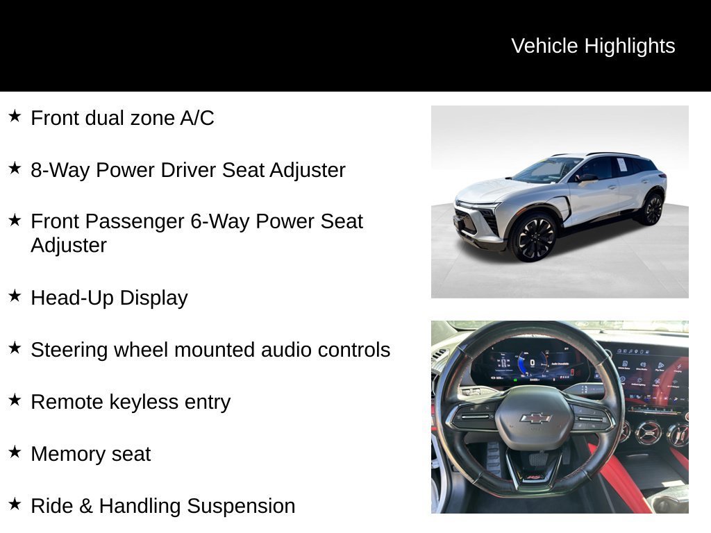 Certified Used 2025 Iridescent Pearl Tricoat Chevrolet RS image 17