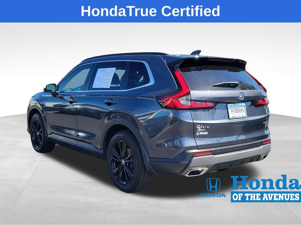 Certified Used 2024 Meteorite Gray Metallic Honda HYBRID AWD SP TRG image 4