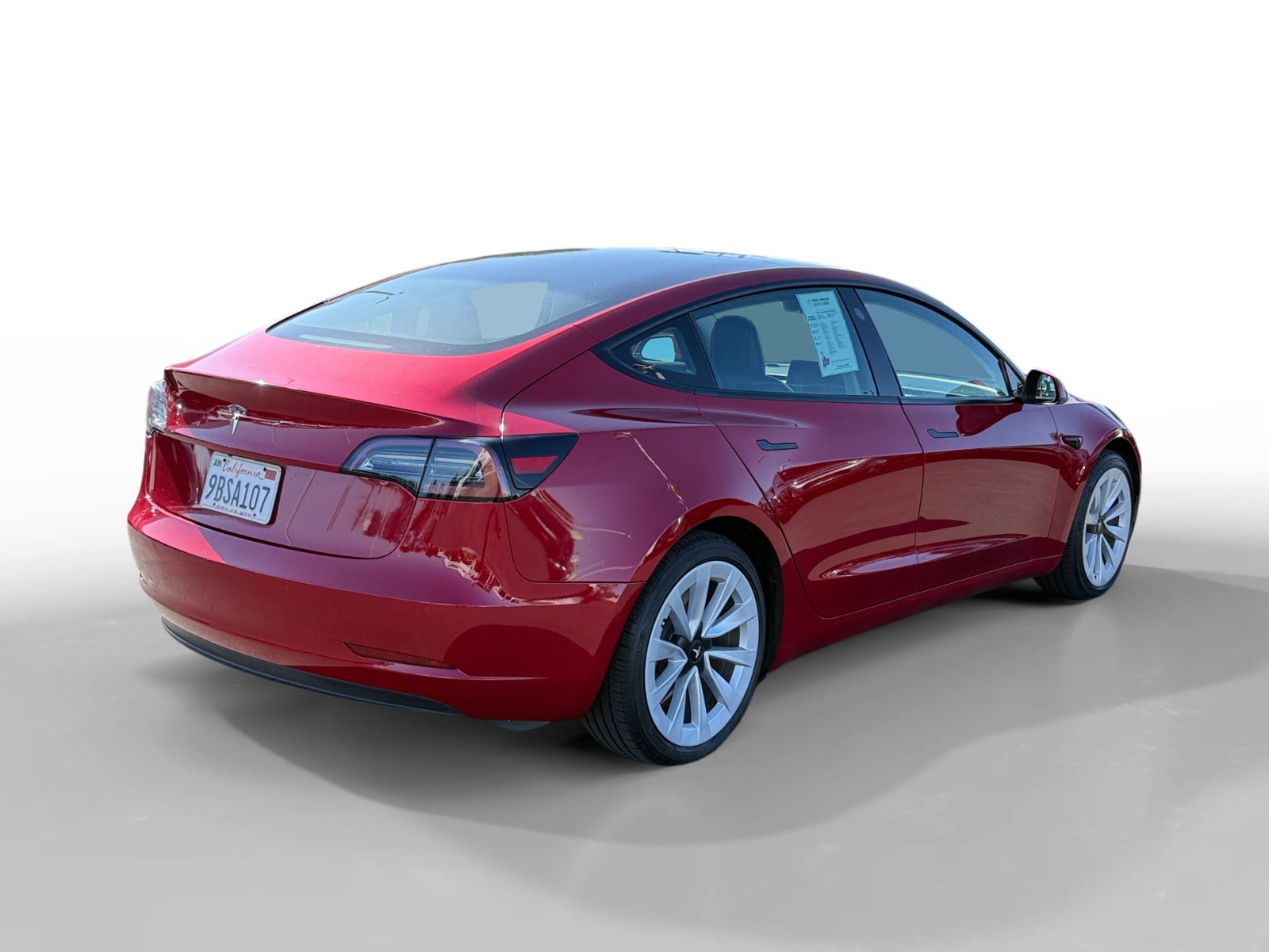 Used 2022 Red Multi Coat Tesla Long Range image 5