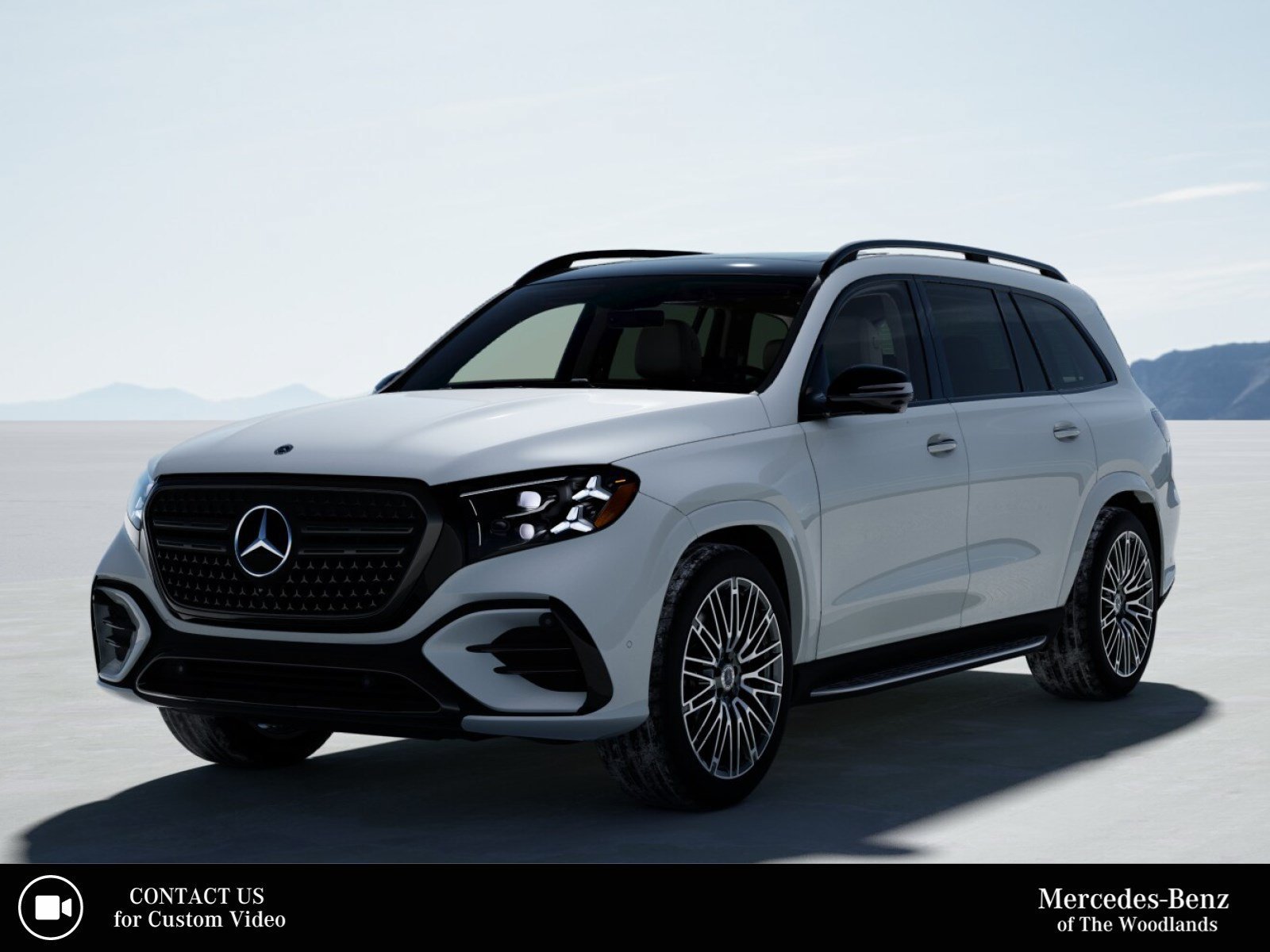 New 2027 MANUFAKTUR Moonlight White Metallic Mercedes-Benz GLS 450 image 1