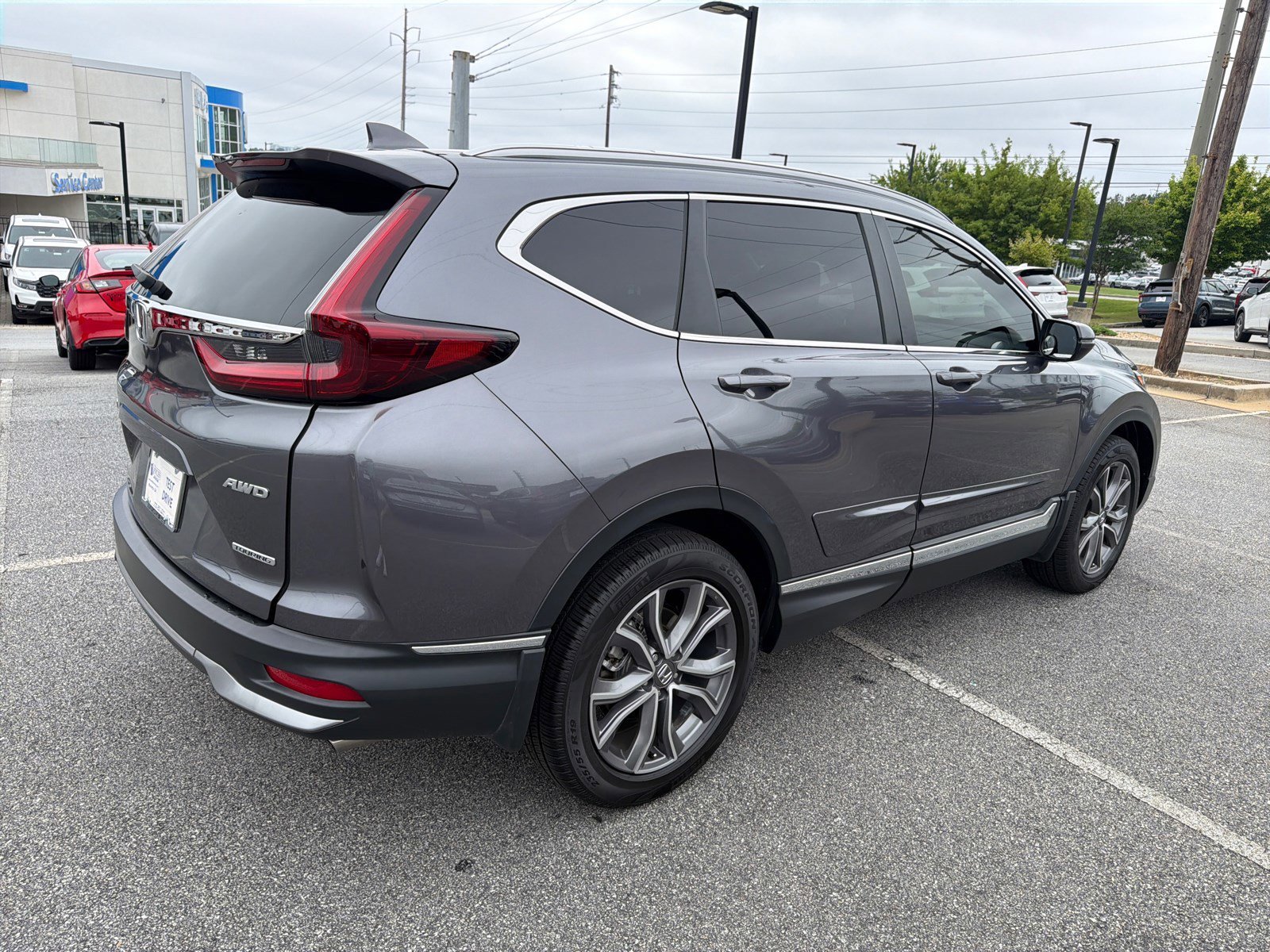 Used 2022 Modern Steel Metallic Honda Touring image 9