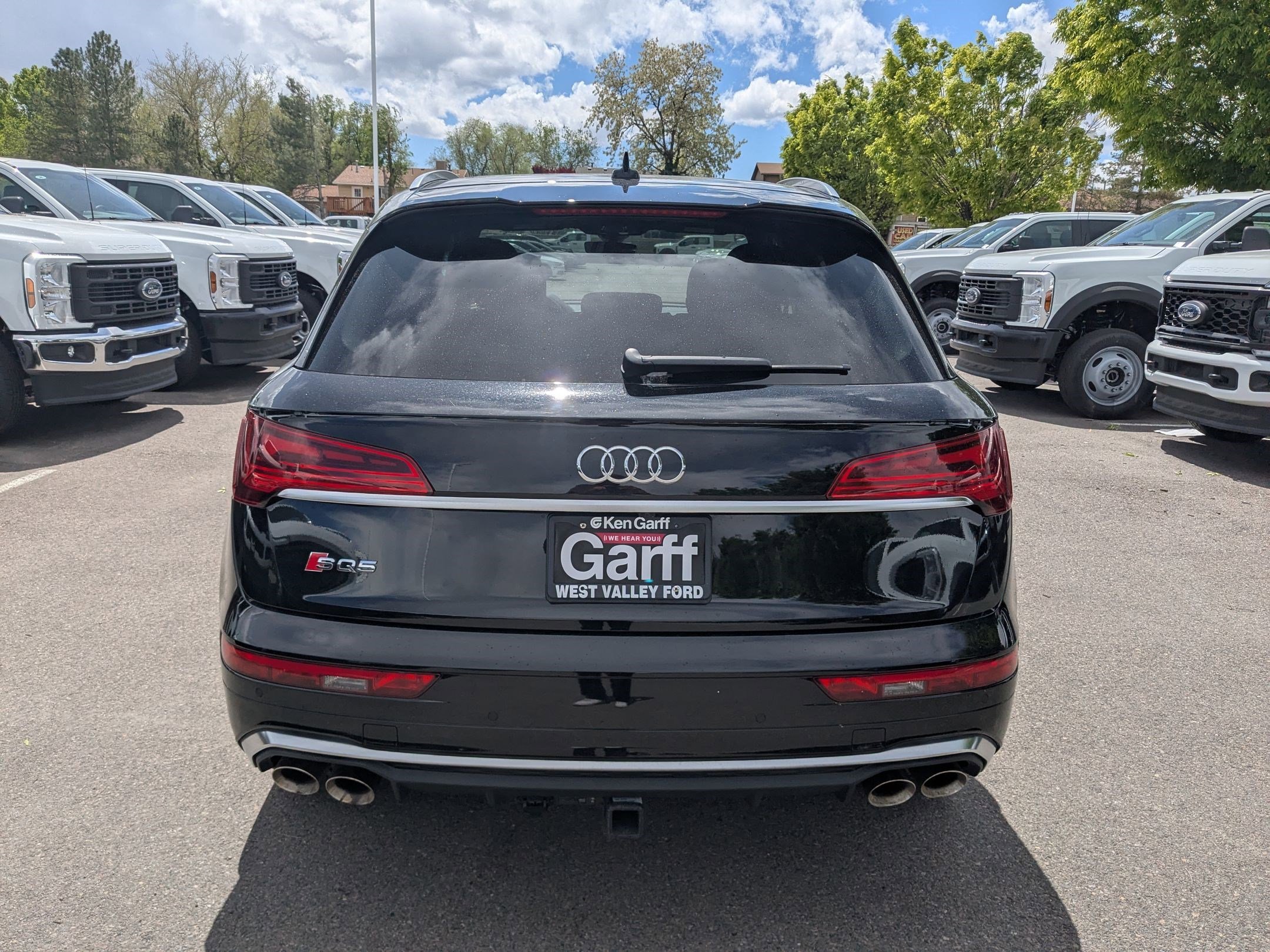 Used 2023 Mythos Black Metallic Audi Premium Plus image 4