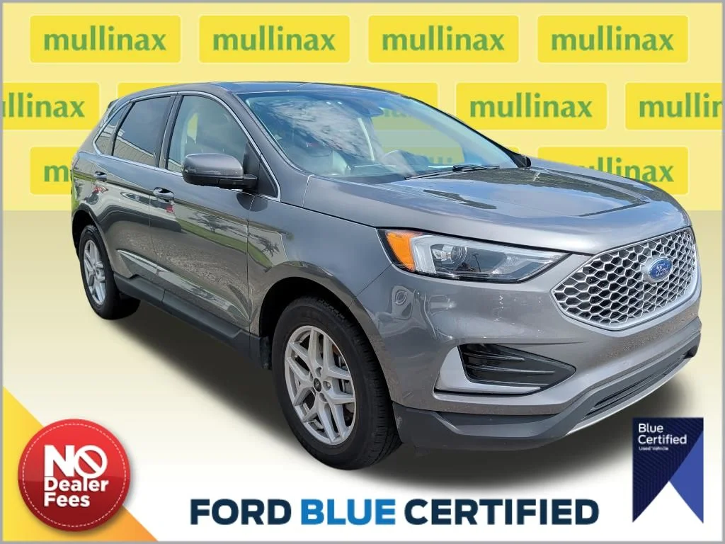 Certified Used 2024 Gray Ford SEL image 1