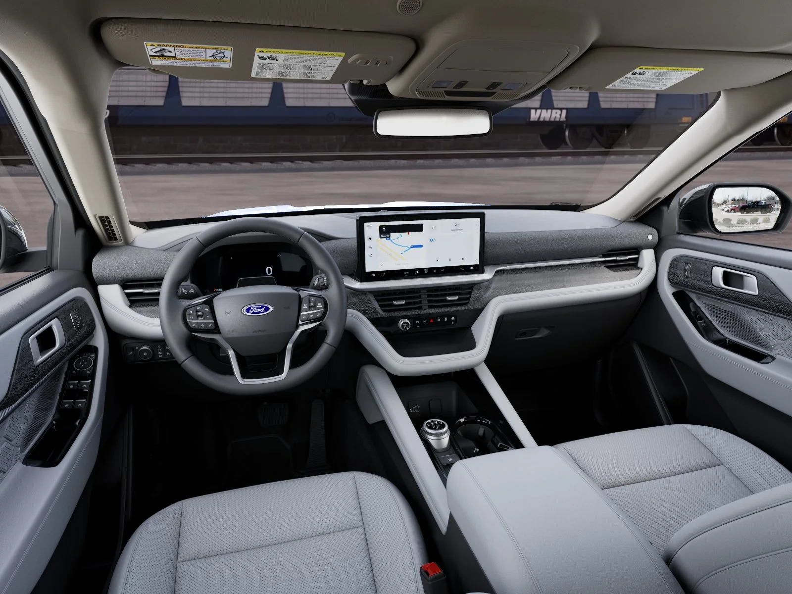 New 2027 Star White Metallic Tri-Coat Ford Platinum™ image 9