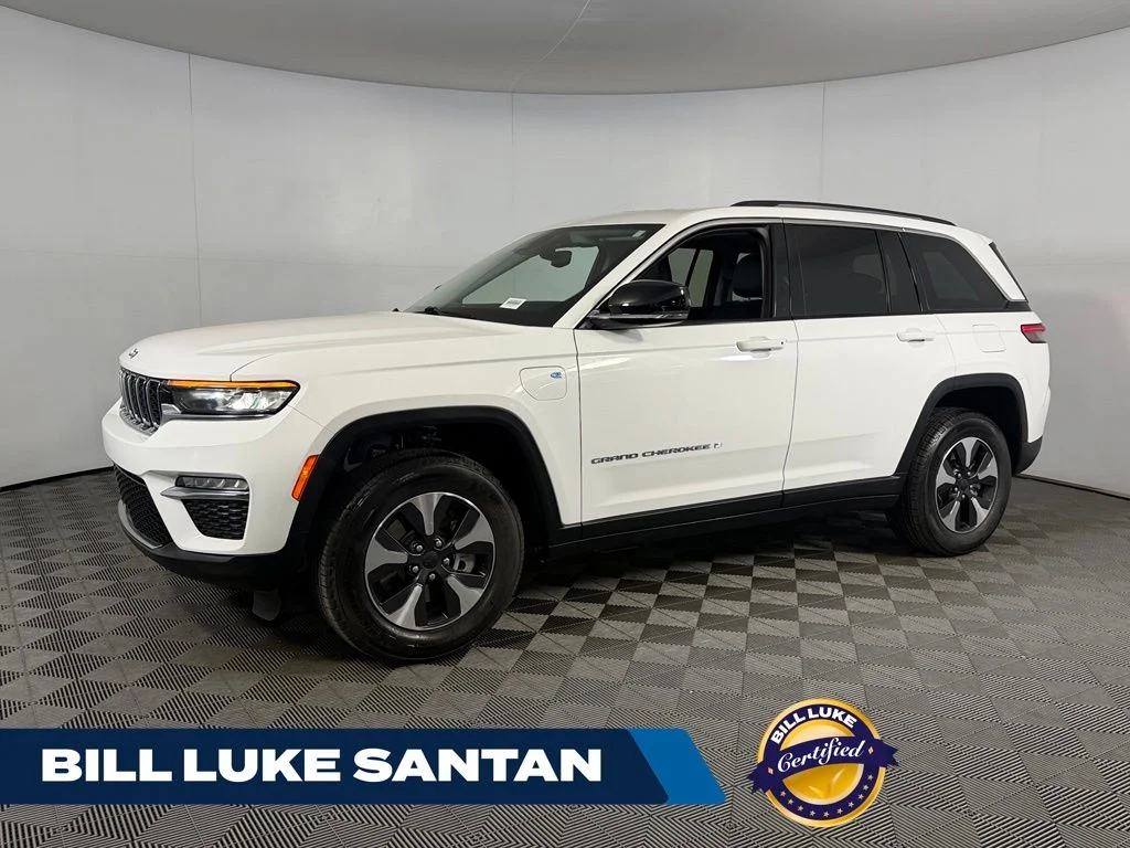 Certified Used 2023 White Jeep 4xe image 1