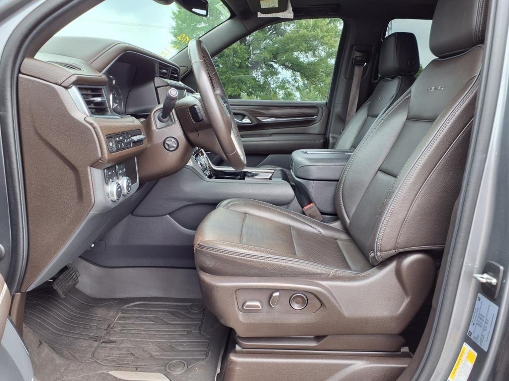 Used 2021 Satin Steel Metallic GMC Denali image 3