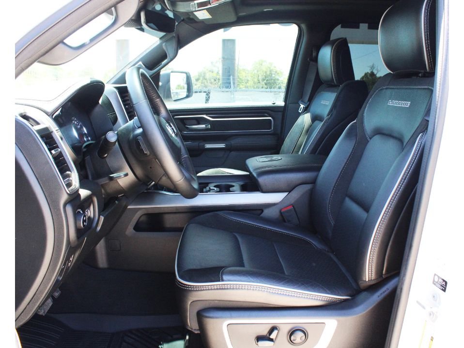 Used 2024 Bright White Clearcoat Ram Laramie image 5