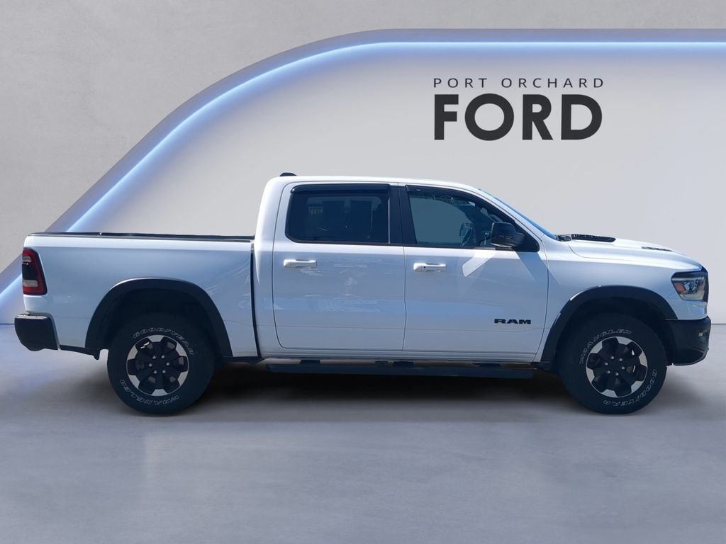Used 2022 Bright White Clearcoat Ram Rebel image 8