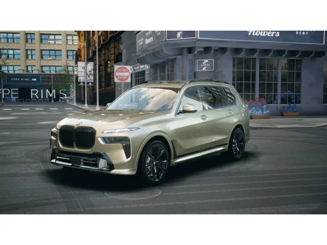 New 2027 Manhattan Green Metallic BMW X7 40i image 1