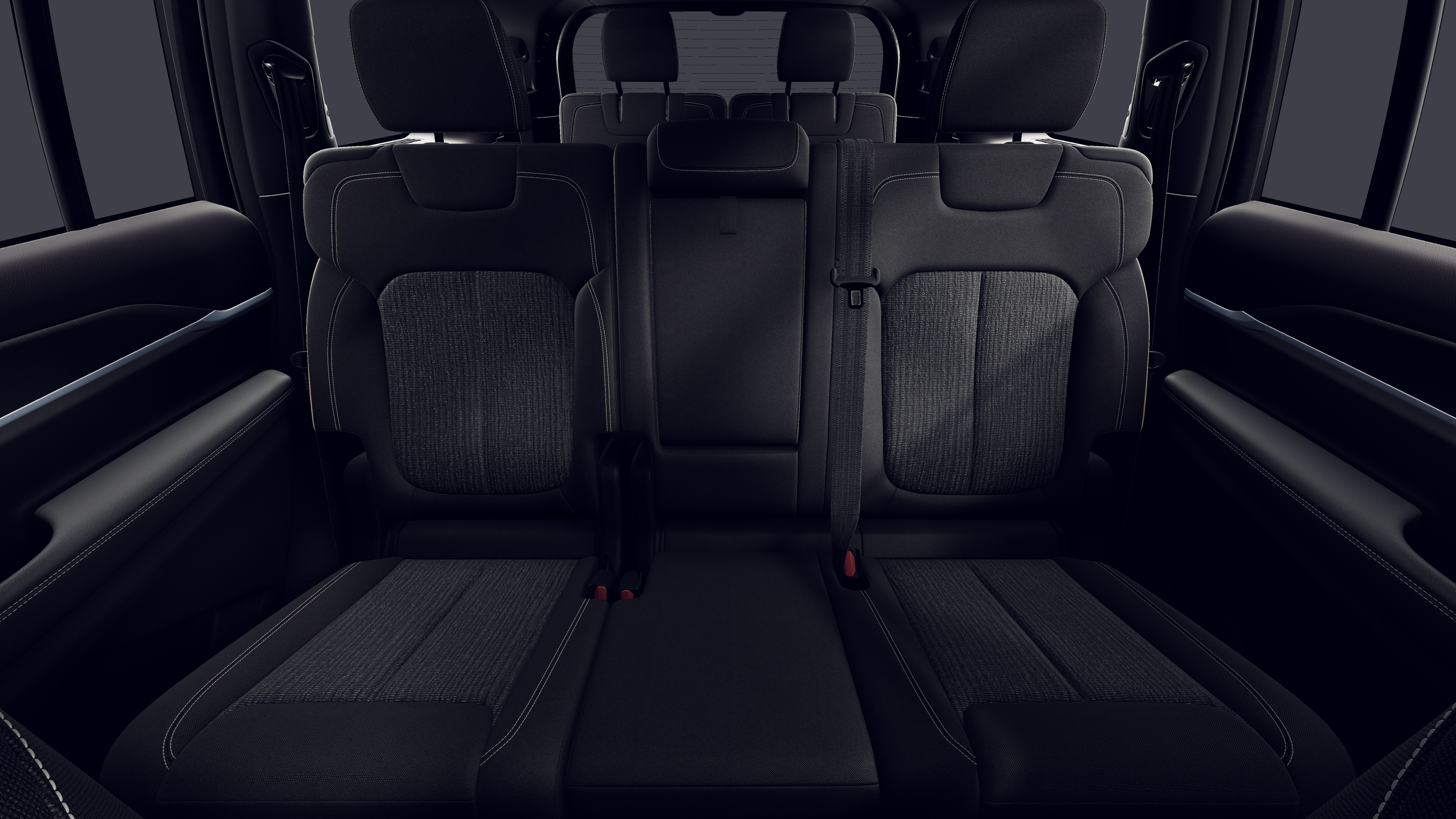 New 2026 Bright White Clear-Coat Exterior Paint Jeep Laredo X image 3