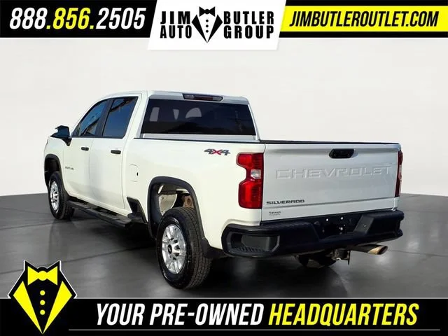 Used 2020 SUMMIT WHITE Chevrolet Work Truck image 2