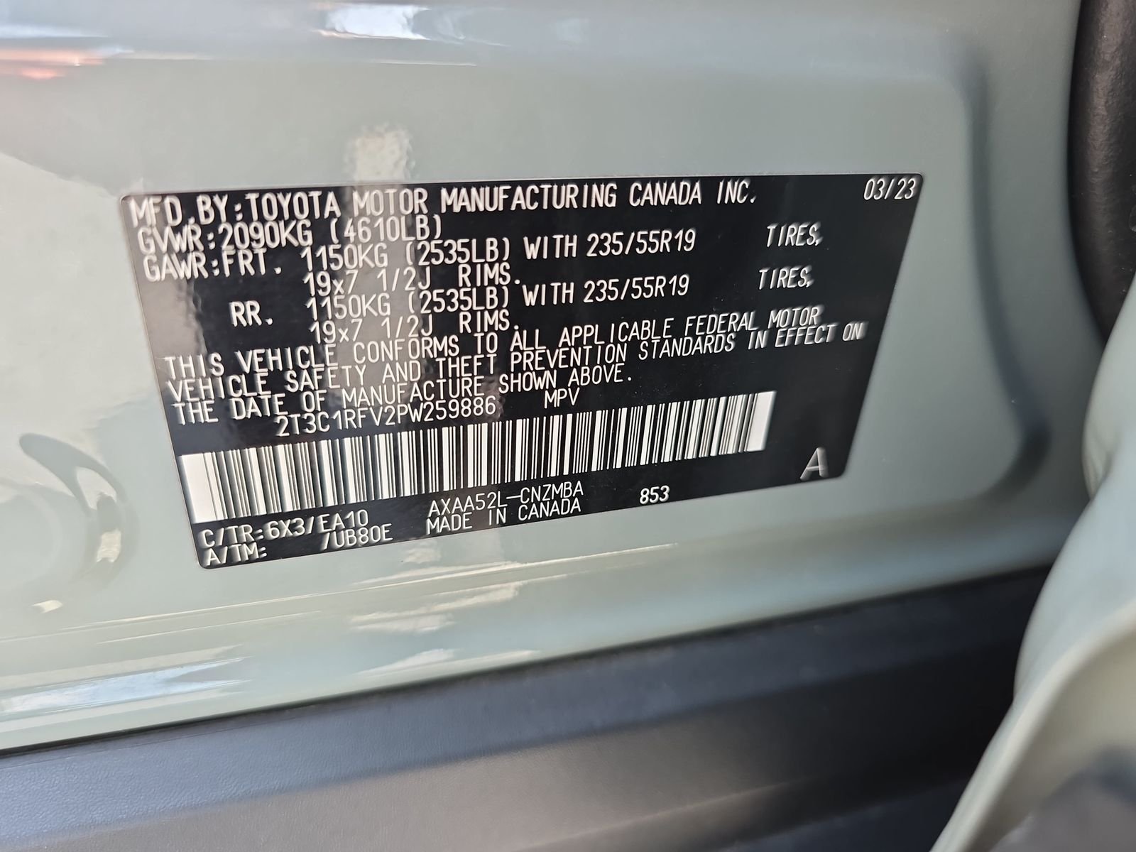 Used 2023  Toyota XLE Premium image 35