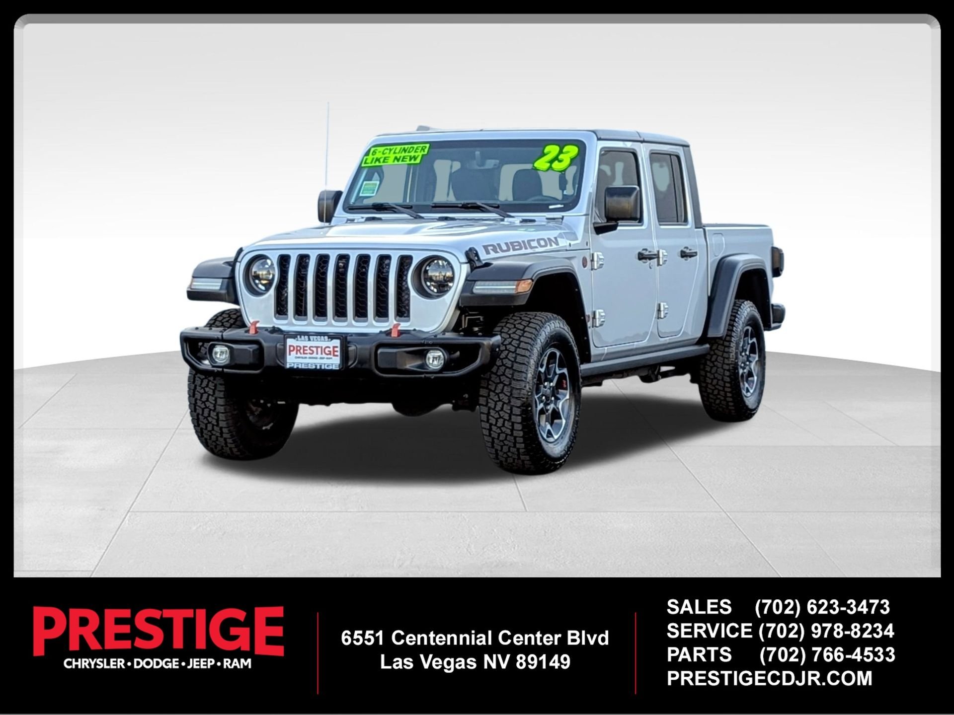 Used 2023 Silver Jeep Rubicon image 1