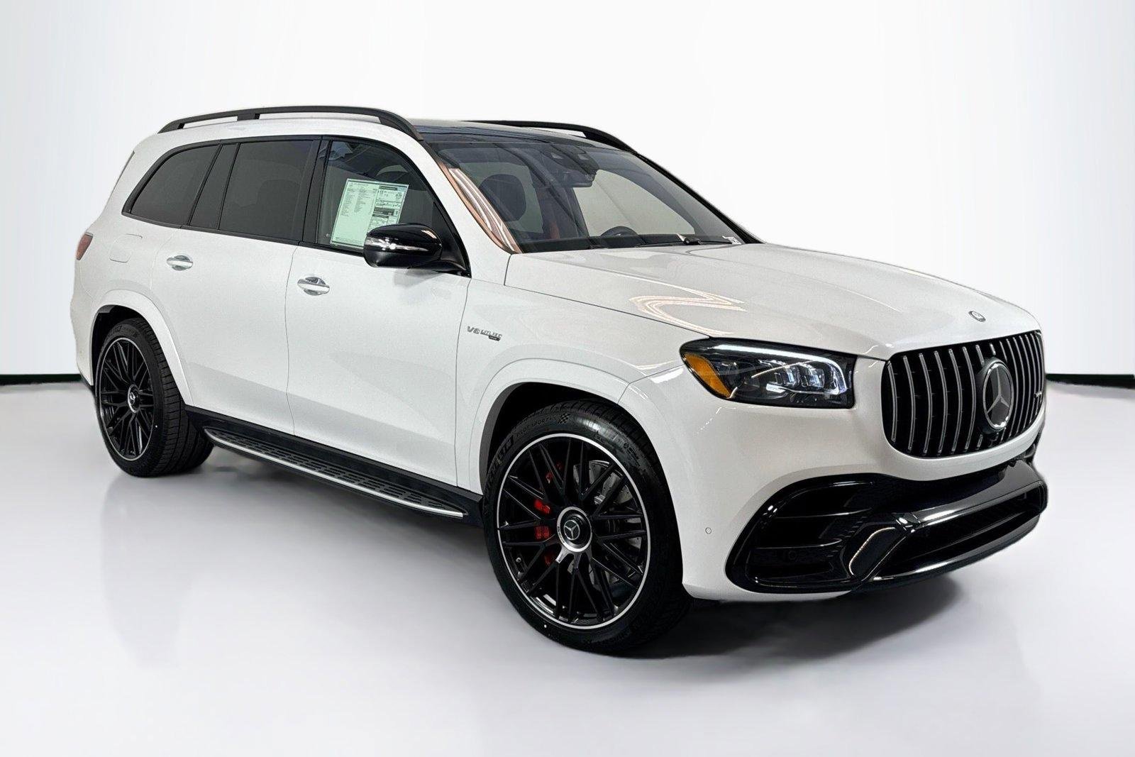 New 2026 Manufaktur Moonlight White Metallic Mercedes-Benz AMG® GLS 63 image 3