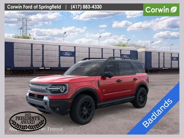 New 2026 Ruby Red Metallic Tinted Clearcoat Ford Badlands® image 1