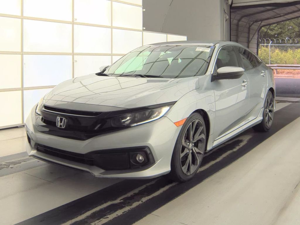Used 2020 Lunar Silver Metallic Honda Sport image 1
