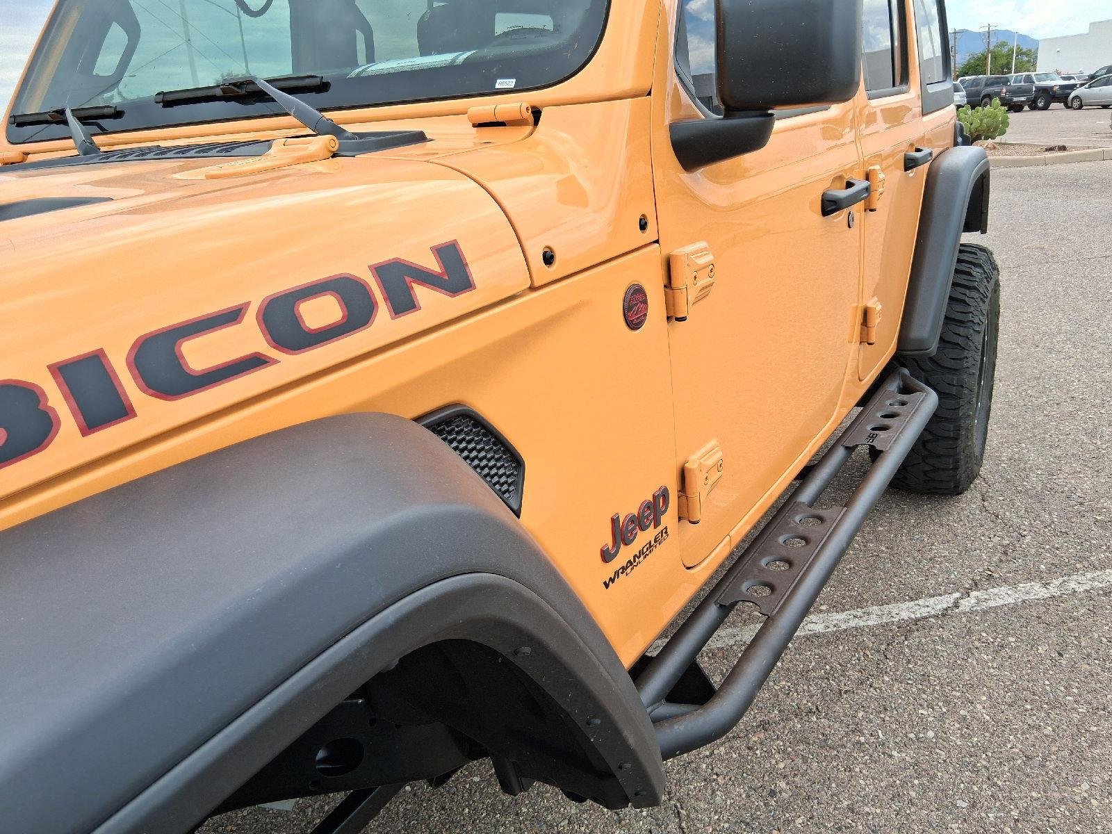 Used 2021 Nacho Clearcoat Jeep Unlimited Rubicon image 10