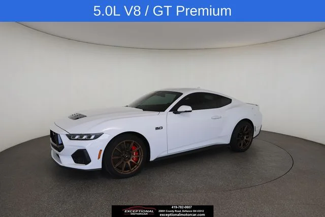 Used 2024 White Ford GT Premium image 4