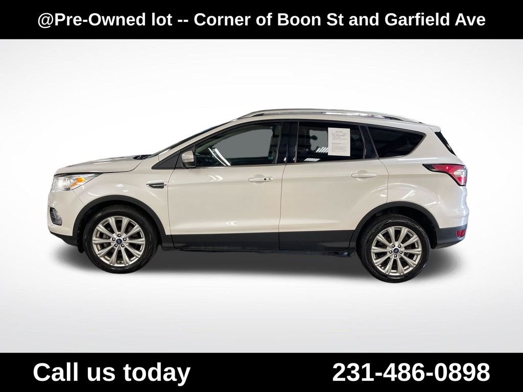 Used 2017 White Ford Titanium image 3