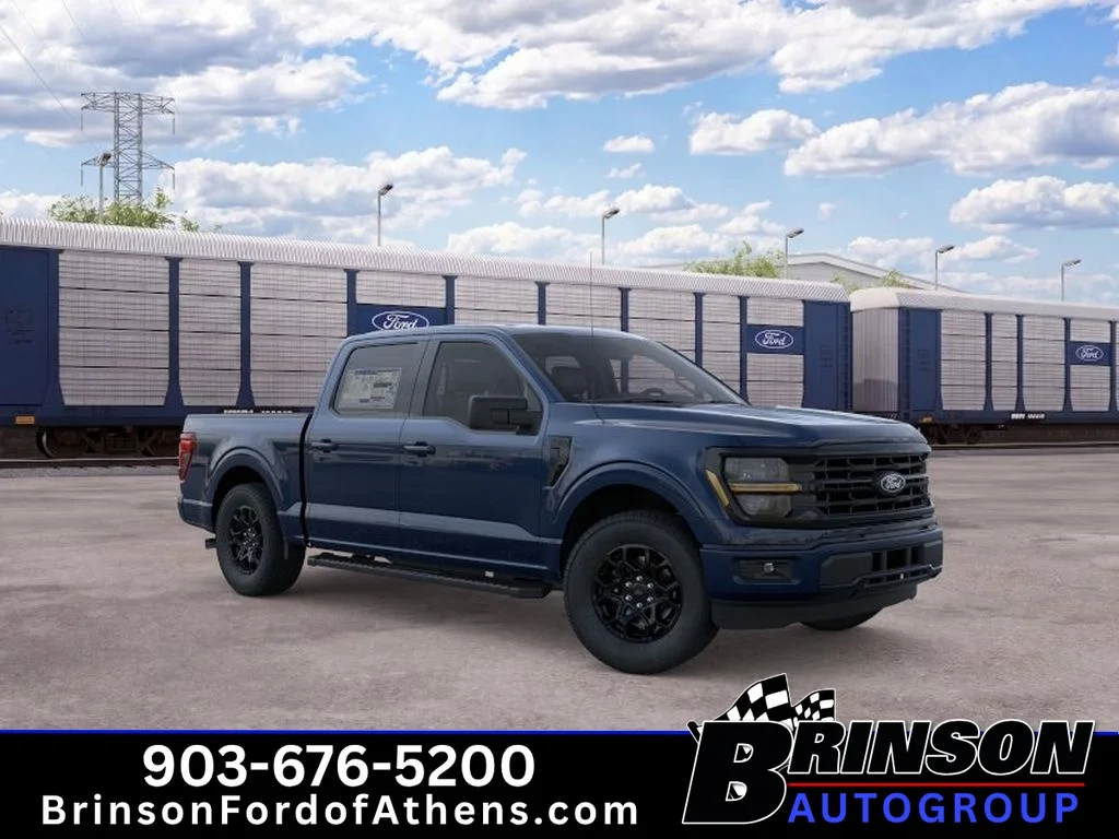 New 2026 Antimatter Blue Ford XLT image 7