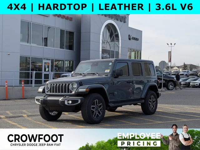 2026 Jeep Wrangler Sahara - - 4x4 - McKinley Leather - Body-Color Top - Alpine Audio - Remote Start & More!