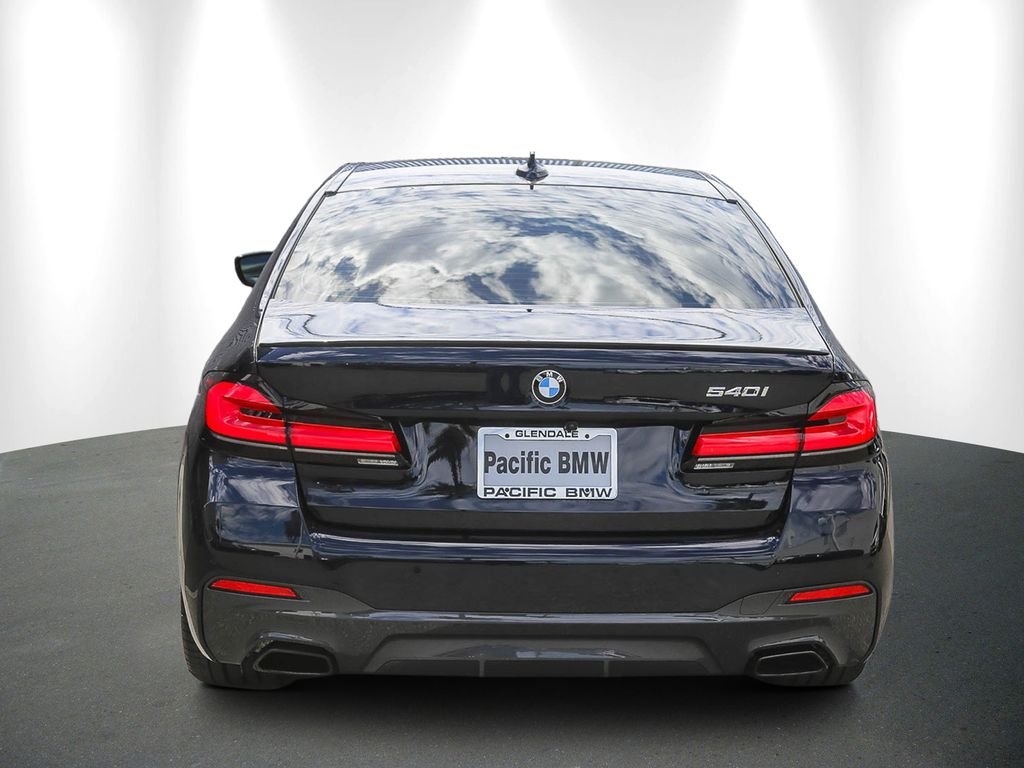 Certified Used 2023 Carbon Black Metallic BMW 540i image 5