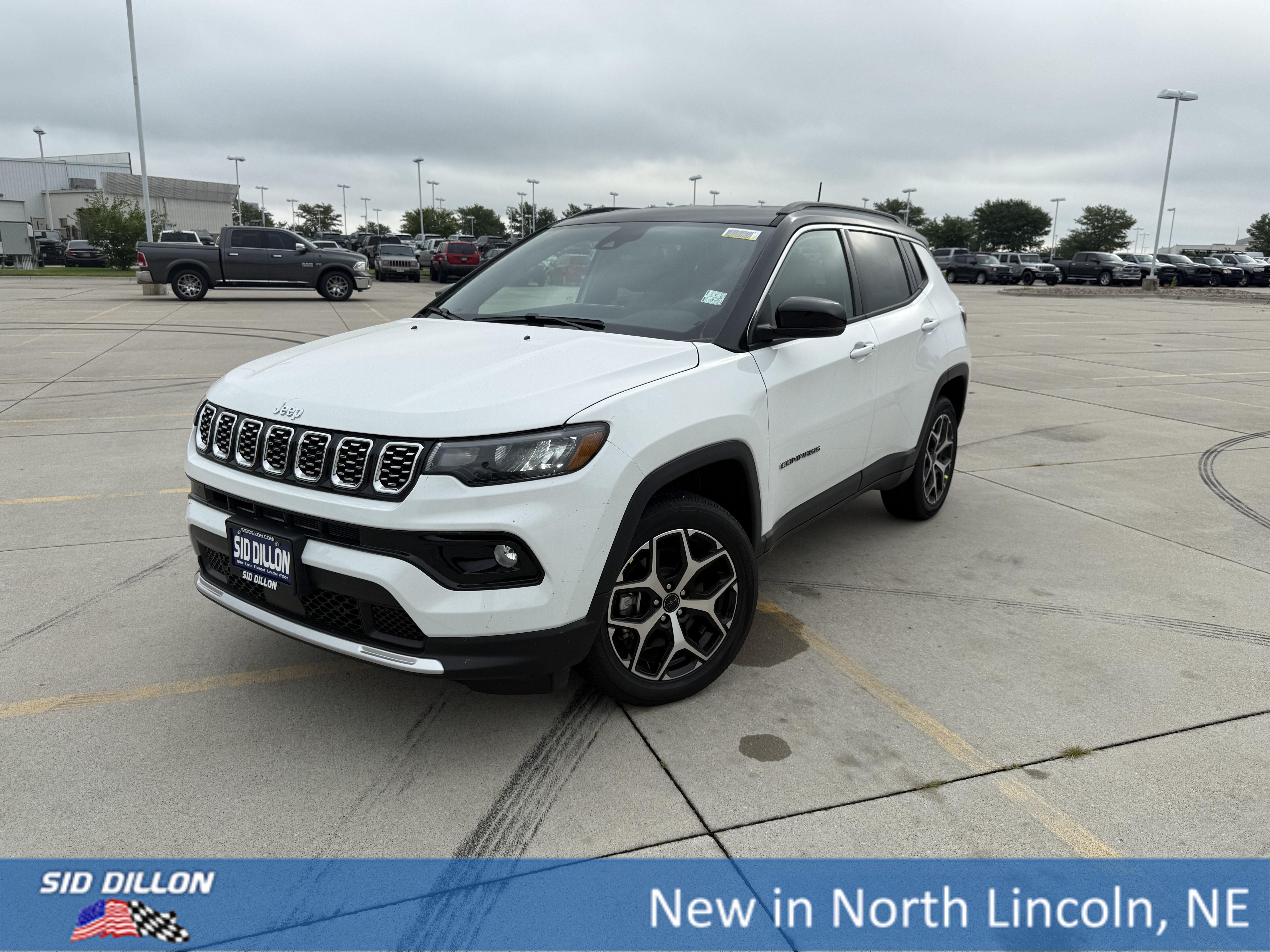 New 2026 Bright White Clearcoat Jeep Limited image 1