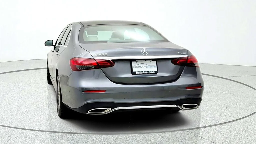 Used 2022 Selenite Grey Metallic Mercedes-Benz E 350 4MATIC® Sedan w/ Nappa Leather & Panorama Roof image 6