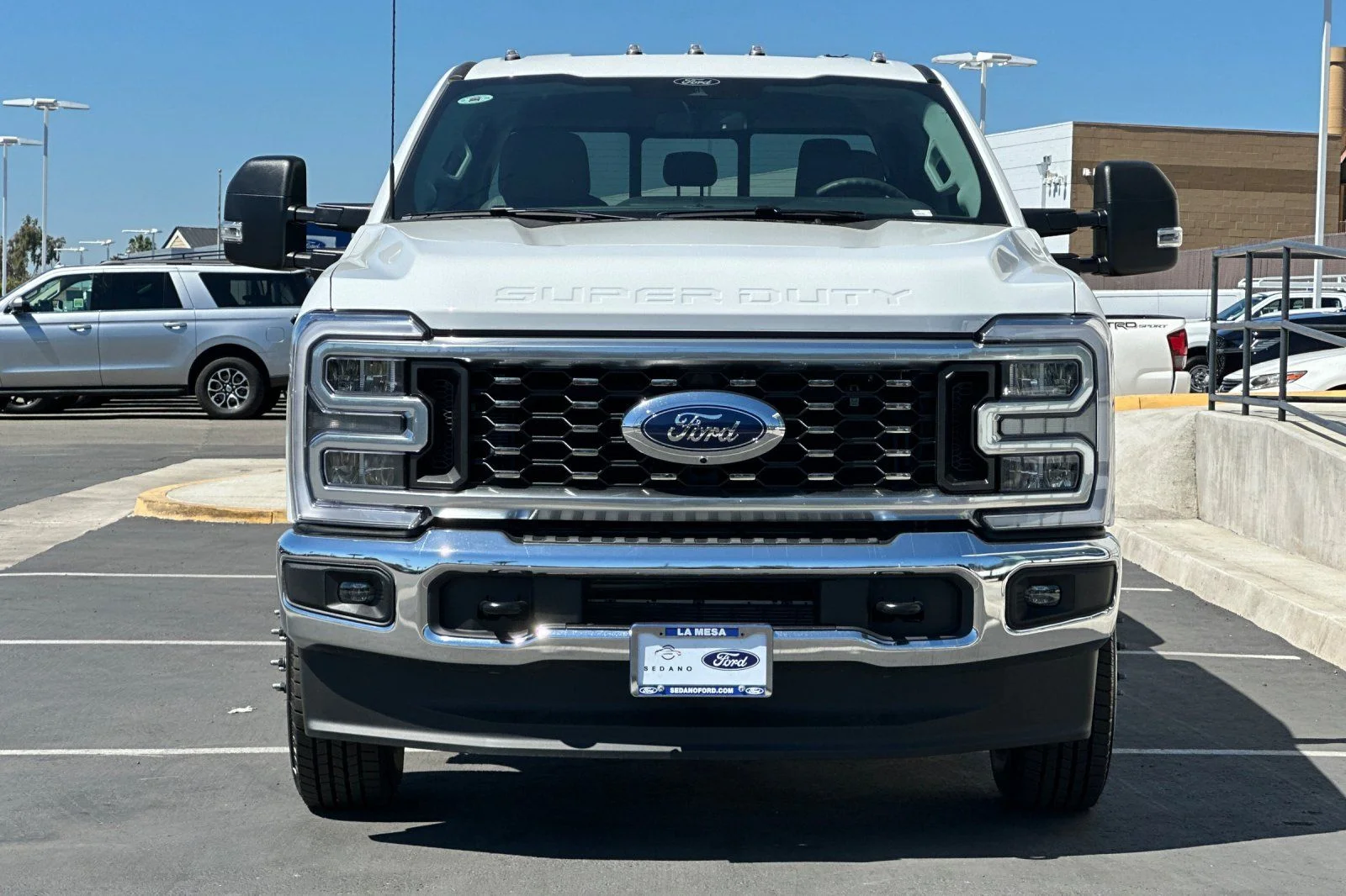 New 2026 Oxford White Ford F-350® XLT image 8