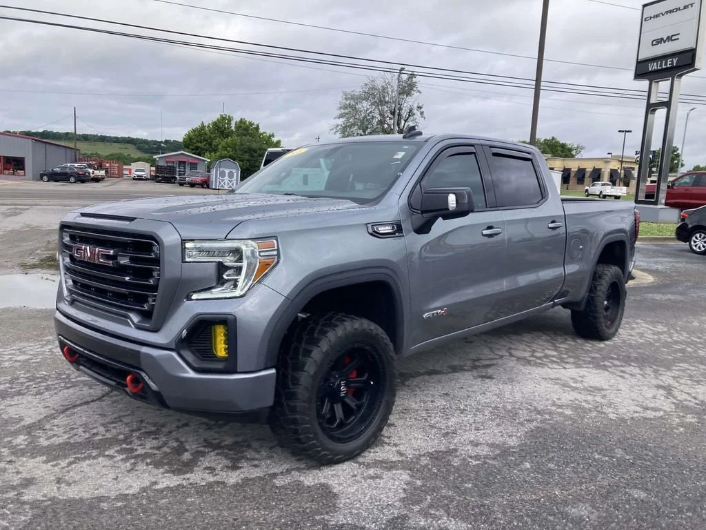 Used 2021 Satin Steel Metallic GMC AT4 image 8