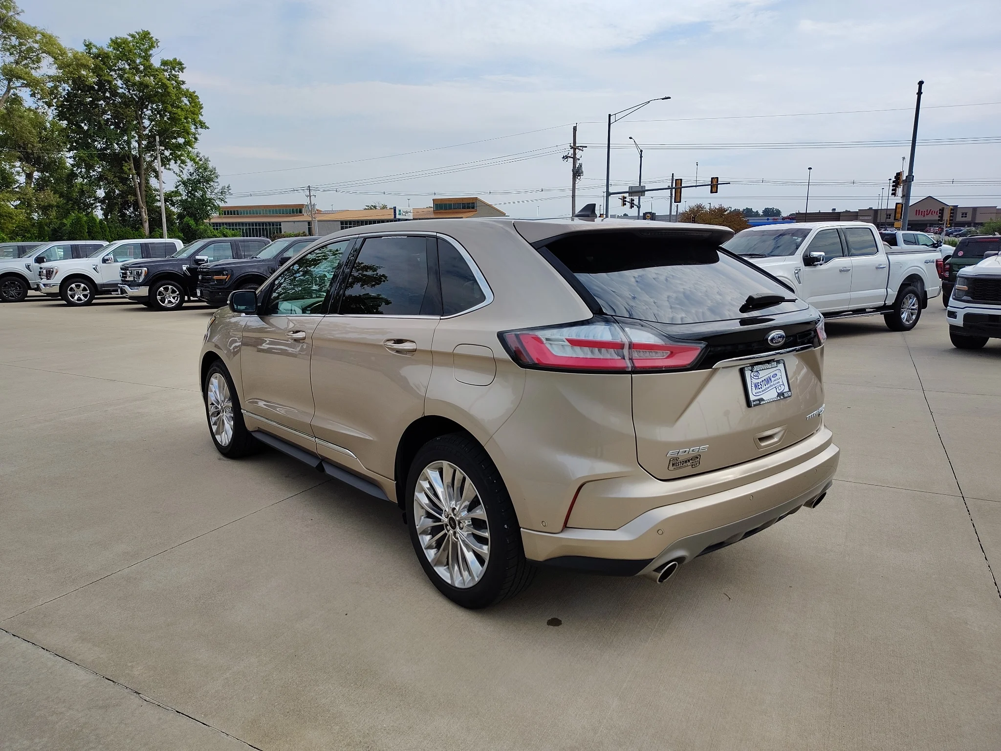 Used 2020 Desert Gold Metallic Ford Titanium image 6