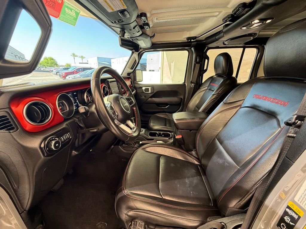 Used 2021 Gray Clearcoat Jeep Unlimited Rubicon image 35