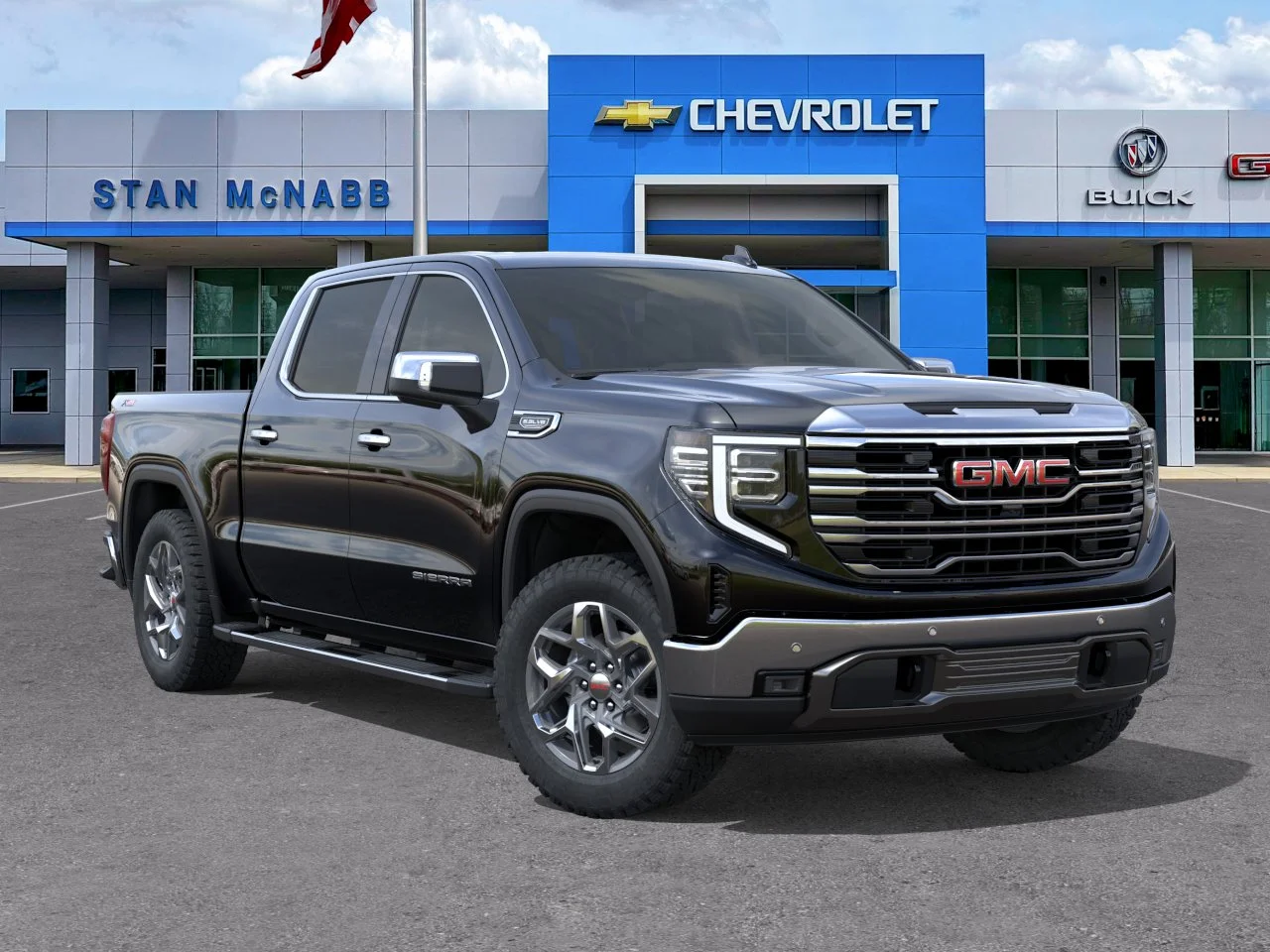 New 2026 Onyx Black GMC SLT image 7